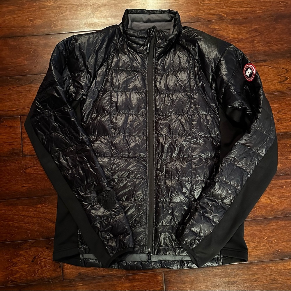 Canada Goose Men's Shiny Black Puffer Jacket